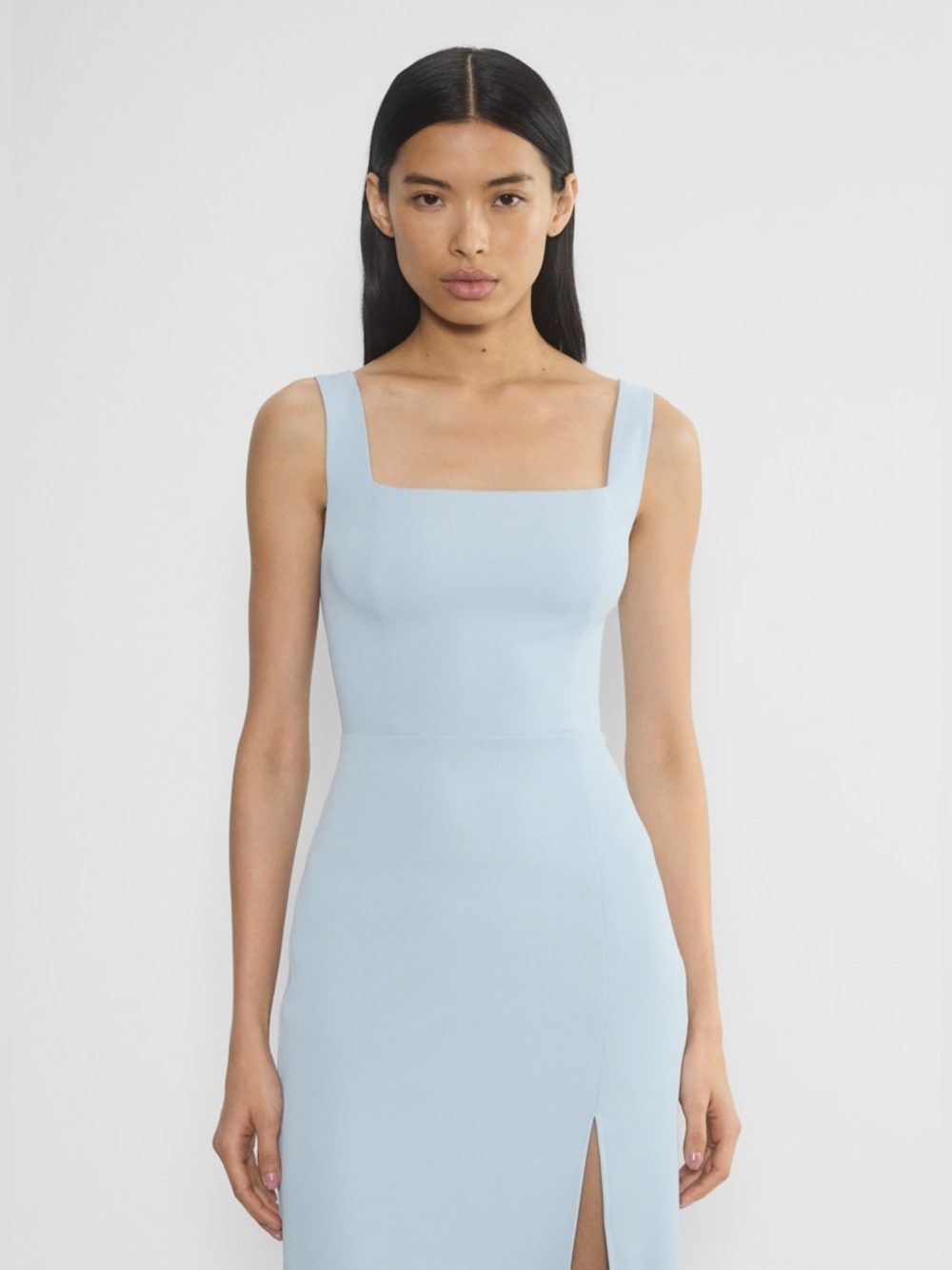 Aritzia Babaton 90s Slit Midi Dress